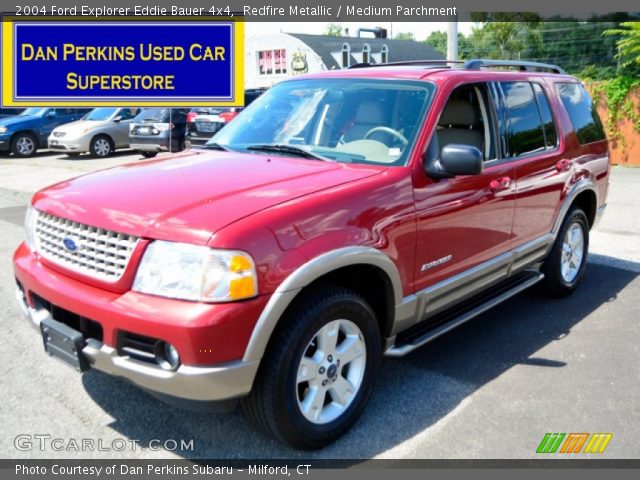 2004 Ford Explorer Eddie Bauer 4x4 in Redfire Metallic