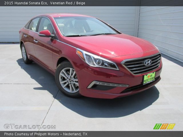 2015 Hyundai Sonata Eco in Venetian Red