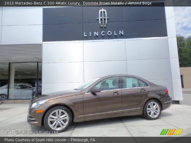 2013 Mercedes-Benz C 300 4Matic Luxury in Dolomite Brown Metallic