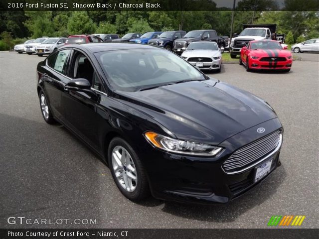 2016 Ford Fusion SE in Shadow Black