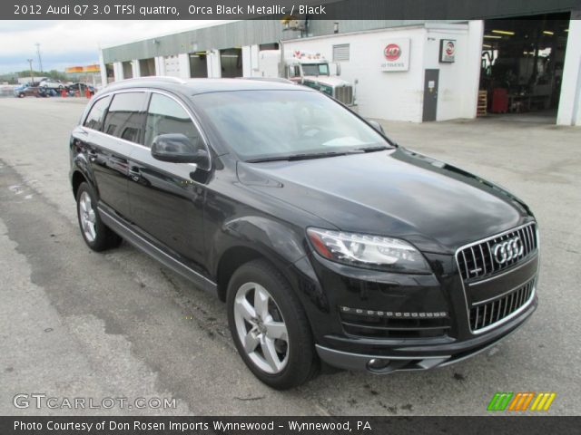 2012 Audi Q7 3.0 TFSI quattro in Orca Black Metallic