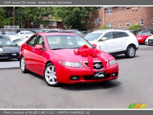 2005 Acura TSX Sedan in Milano Red