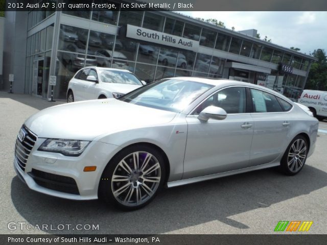 2012 Audi A7 3.0T quattro Prestige in Ice Silver Metallic