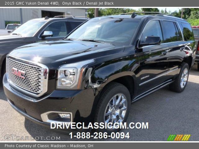 2015 GMC Yukon Denali 4WD in Onyx Black