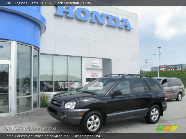 2006 Hyundai Santa Fe GLS in Black Obsidian