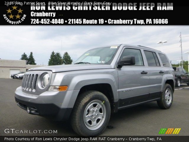 2016 Jeep Patriot Sport in Billet Silver Metallic
