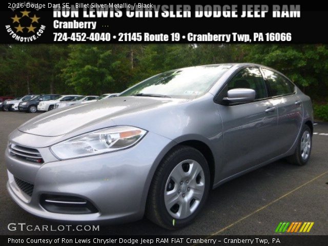 2016 Dodge Dart SE in Billet Silver Metallic