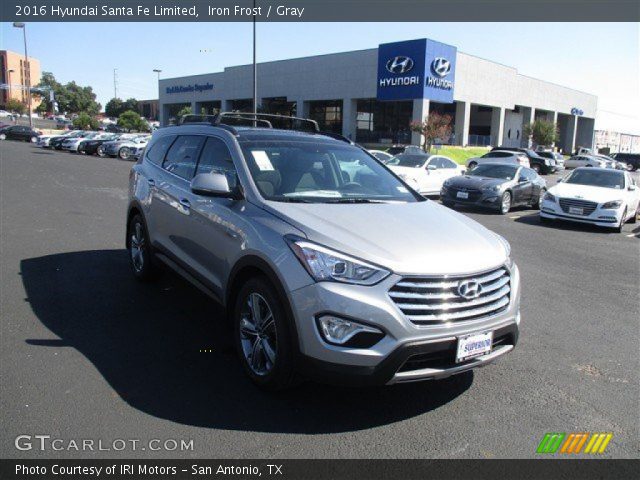 2016 Hyundai Santa Fe Limited in Iron Frost