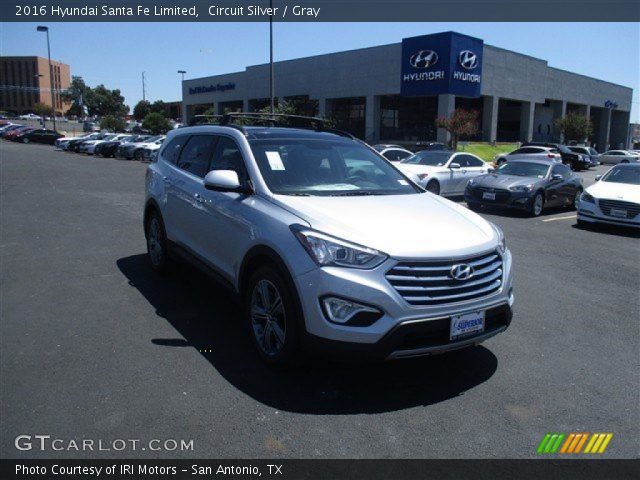 2016 Hyundai Santa Fe Limited in Circuit Silver