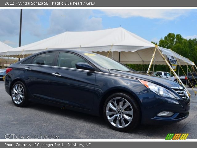 2012 Hyundai Sonata SE in Pacific Blue Pearl