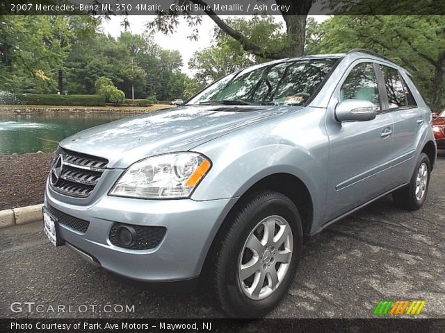 2007 Mercedes-Benz ML 350 4Matic in Capri Blue Metallic