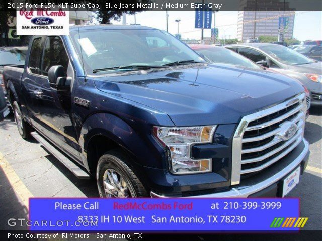 2015 Ford F150 XLT SuperCab in Blue Jeans Metallic