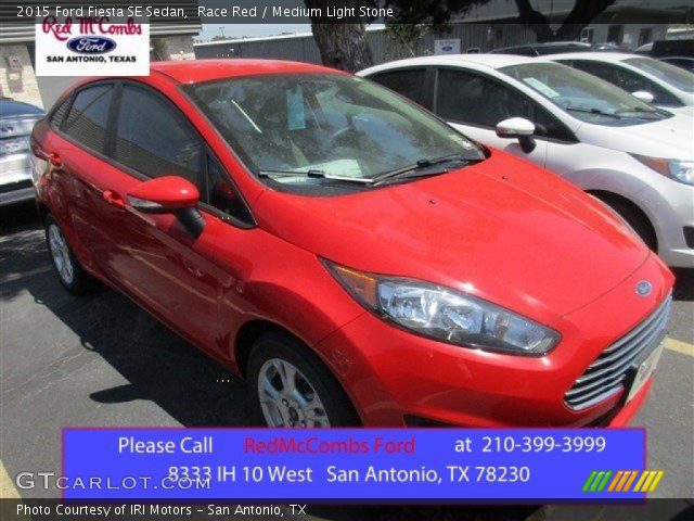 2015 Ford Fiesta SE Sedan in Race Red