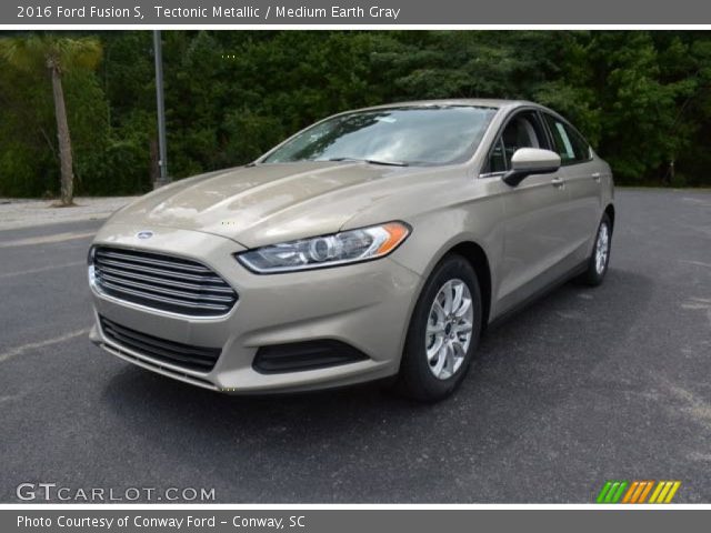 2016 Ford Fusion S in Tectonic Metallic