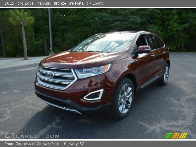 2015 Ford Edge Titanium in Bronze Fire Metallic