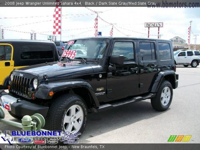2008 Jeep Wrangler Unlimited Sahara 4x4 in Black