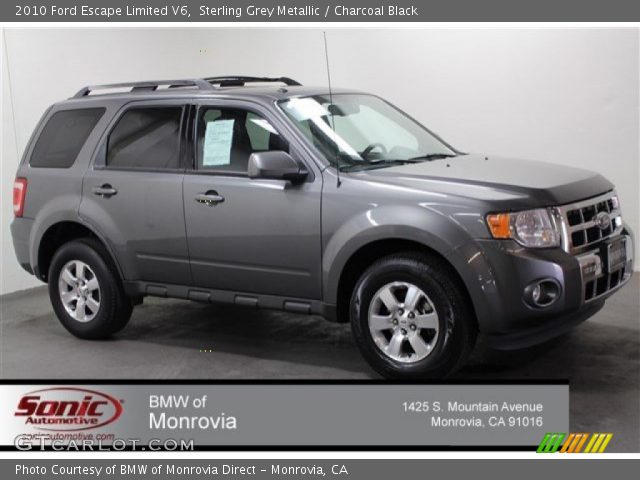 2010 Ford Escape Limited V6 in Sterling Grey Metallic