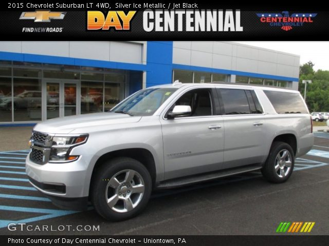 2015 Chevrolet Suburban LT 4WD in Silver Ice Metallic