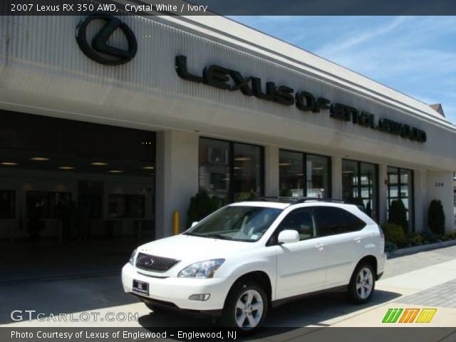 2007 Lexus RX 350 AWD in Crystal White