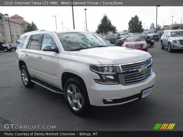 2015 Chevrolet Tahoe LTZ 4WD in White Diamond Tricoat