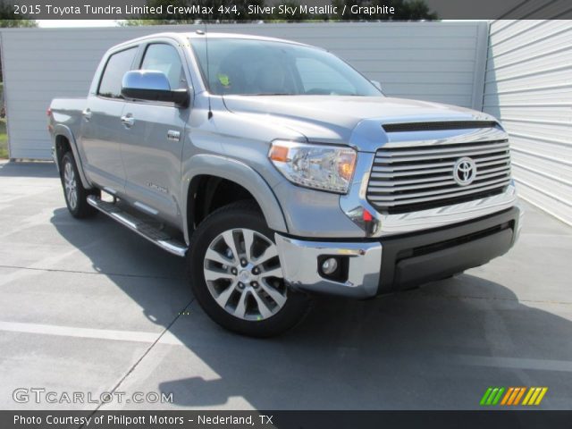 2015 Toyota Tundra Limited CrewMax 4x4 in Silver Sky Metallic