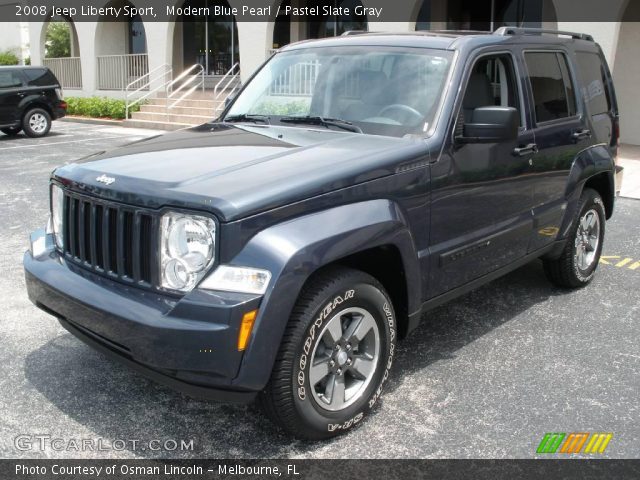 2008 Jeep Liberty Sport in Modern Blue Pearl