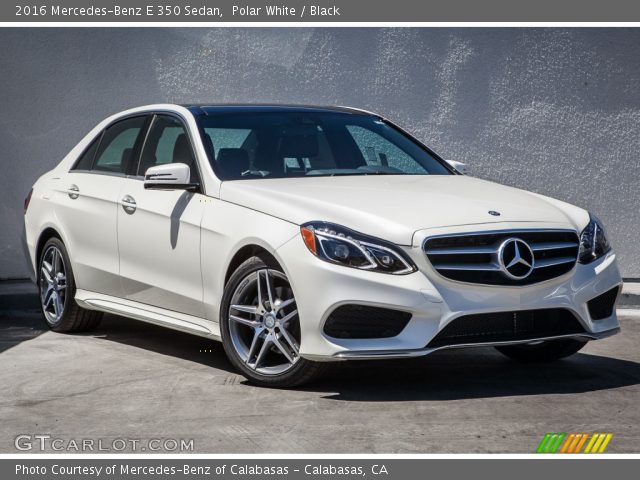 2016 Mercedes-Benz E 350 Sedan in Polar White