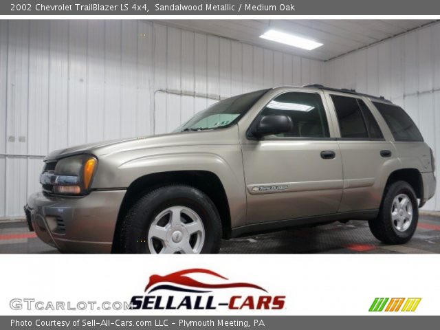 2002 Chevrolet TrailBlazer LS 4x4 in Sandalwood Metallic