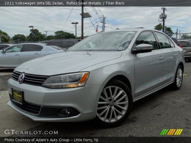 2011 Volkswagen Jetta SEL Sedan in Reflex Silver Metallic