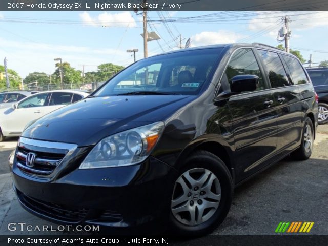 2007 Honda Odyssey EX-L in Nighthawk Black Pearl