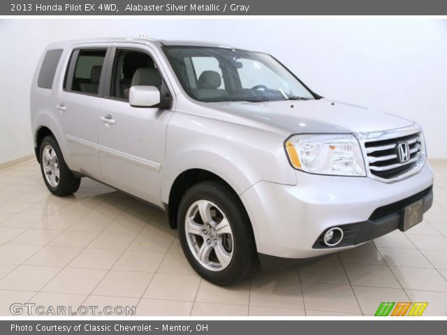 2013 Honda Pilot EX 4WD in Alabaster Silver Metallic
