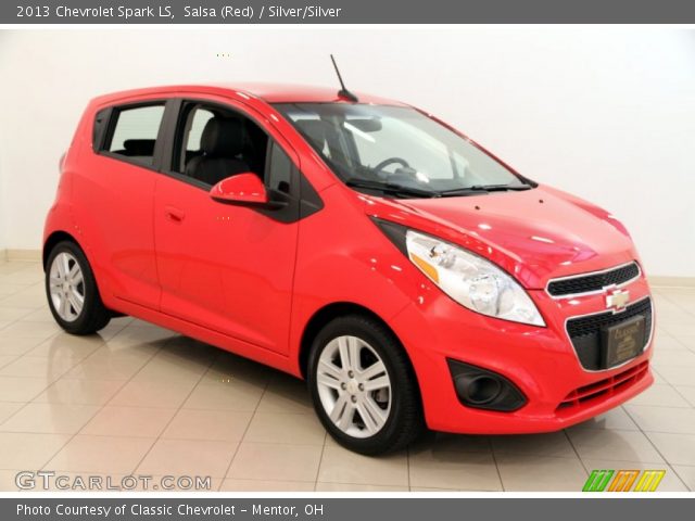 2013 Chevrolet Spark LS in Salsa (Red)