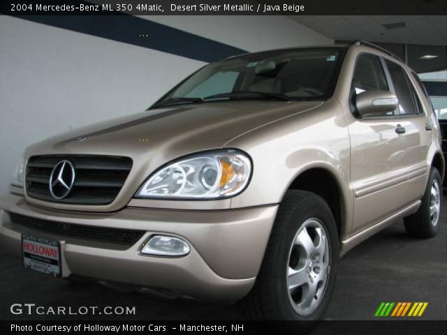 2004 Mercedes-Benz ML 350 4Matic in Desert Silver Metallic