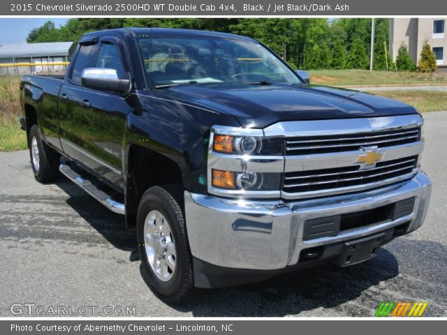 2015 Chevrolet Silverado 2500HD WT Double Cab 4x4 in Black