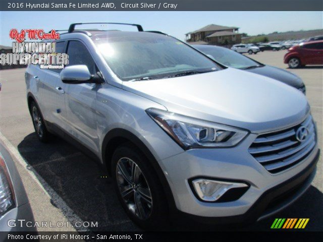 2016 Hyundai Santa Fe Limited AWD in Circuit Silver