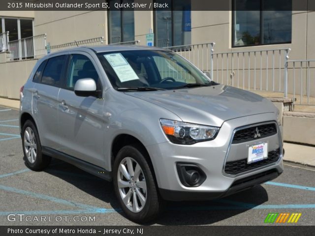 2015 Mitsubishi Outlander Sport ES in Quick Silver
