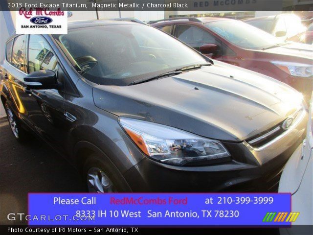 2015 Ford Escape Titanium in Magnetic Metallic