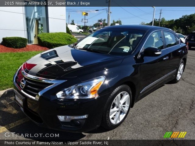 2015 Nissan Altima 2.5 SV in Super Black