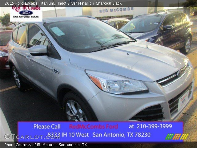 2015 Ford Escape Titanium in Ingot Silver Metallic