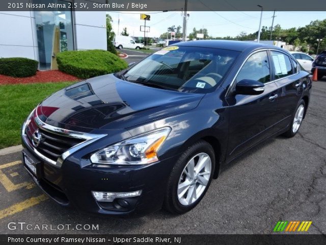 2015 Nissan Altima 2.5 SV in Storm Blue