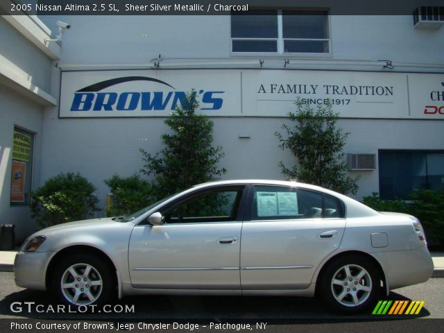 2005 Nissan Altima 2.5 SL in Sheer Silver Metallic
