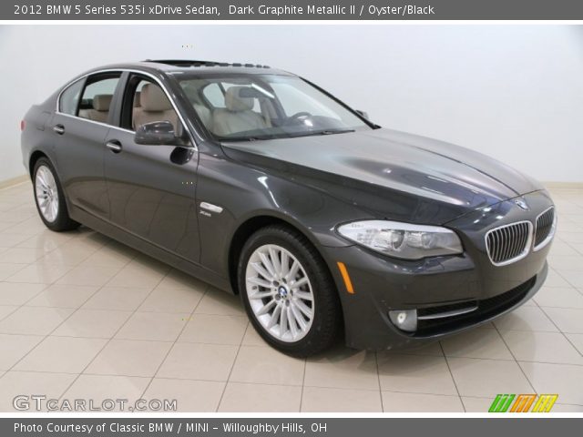 2012 BMW 5 Series 535i xDrive Sedan in Dark Graphite Metallic II