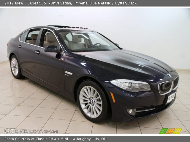 2012 BMW 5 Series 535i xDrive Sedan in Imperial Blue Metallic