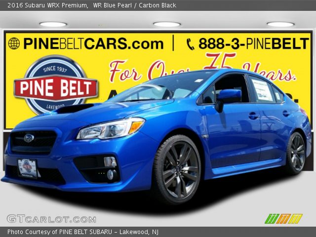 2016 Subaru WRX Premium in WR Blue Pearl