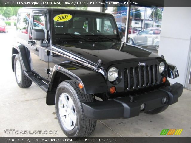 2007 Jeep Wrangler Sahara 4x4 in Black