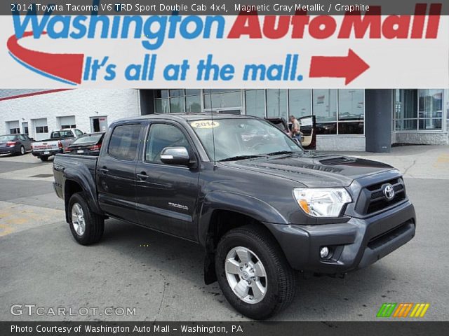 2014 Toyota Tacoma V6 TRD Sport Double Cab 4x4 in Magnetic Gray Metallic
