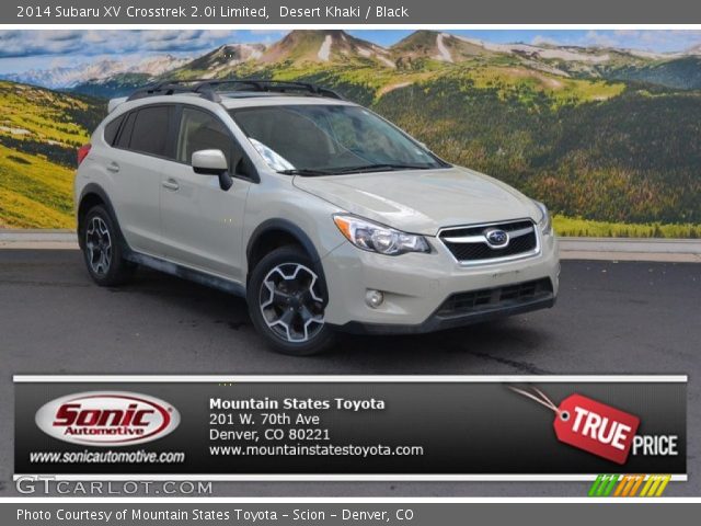 2014 Subaru XV Crosstrek 2.0i Limited in Desert Khaki