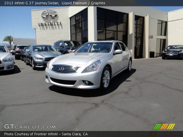 2013 Infiniti G 37 Journey Sedan in Liquid Platinum
