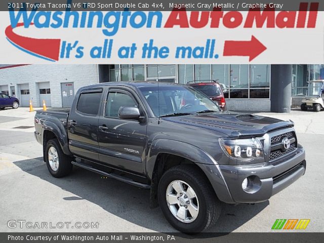2011 Toyota Tacoma V6 TRD Sport Double Cab 4x4 in Magnetic Gray Metallic