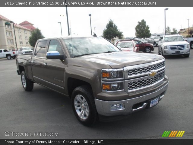 Brownstone Metallic 2015 Chevrolet Silverado 1500 Ltz Crew